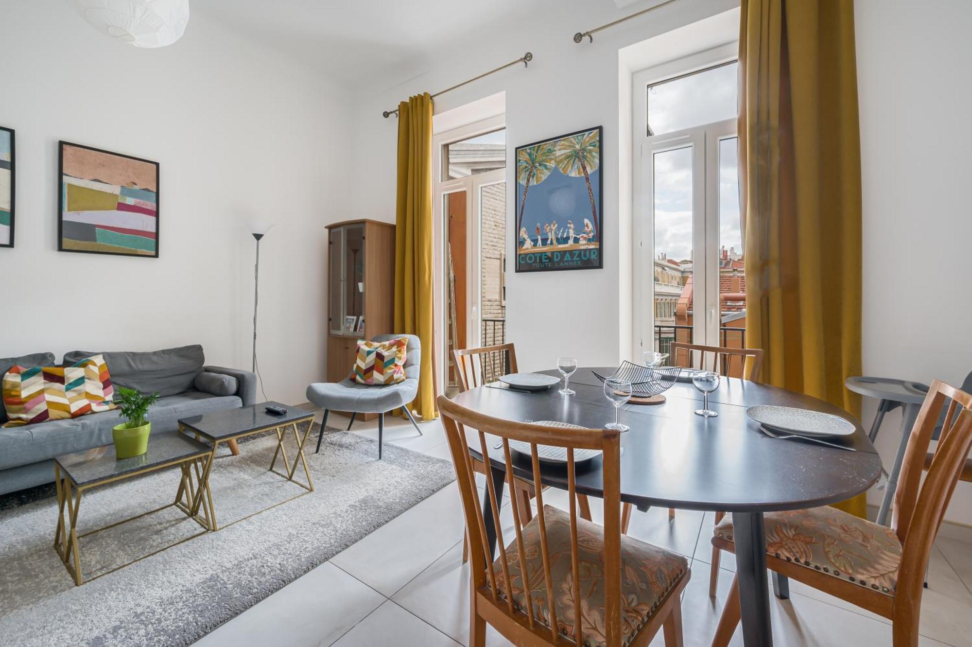 Mer Et Soleil - Carre D'Or - 4 Pieces - Centre Ville - Plages A 300 M Νίκαια Εξωτερικό φωτογραφία